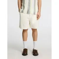 Selected Pantalón chino blanco lana