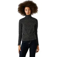 Pepe Jeans para mujer. PL5000094 Camiseta Bibi negro (XS), Casual, Algodón, Manga larga, outlet 2026.