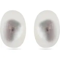 Luxenter Pendientes 'Yedia' blanco perla