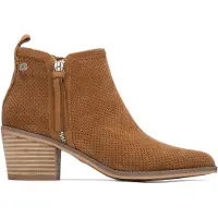 Refresh para mujer. 17515104-CAMEL Botines 175151 marrón (39), 3 a 5cm, Cremallera, Casual, Ante, outlet 2026.