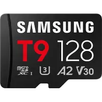 Samsung Tarjeta De Memoria Microsd T9 Uhs-i U3 V30 A2 128gb