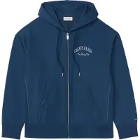 Calvin Klein Long Sleeve Premium Terry Calvin Logo Dark Denim Talla: XL | Sudaderas con Capucha Outlet | Hombre | Azul