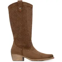Refresh para mujer. 17529202-CAMEL Botas 175292 marrón (38), 3 a 5cm, Cremallera, Casual, outlet 2026.