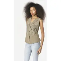 KOROSHI Blusa gris claro / gris oscuro / caqui