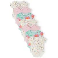 MINOTI Pijama entero/body turquesa / naranja / rosa / blanco lana