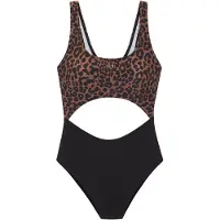 LASCANA Traje de baño marrón / negro