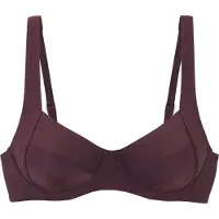 LASCANA Top de bikini 'Lolo' berenjena