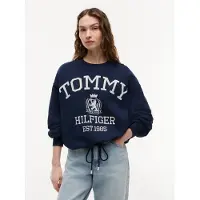 Tommy Hilfiger Sudadera 'VARSITY' marino / blanco