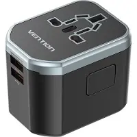 Vention Adaptador De Viaje Universal Fjcb0 Universal