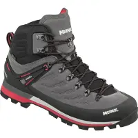 Meindl - Zapatillas de senderismo Hombre - Intervale GTX Anthracite/Red de Cuero - Talla 42 - Gris