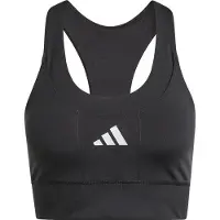 Adidas - Women's Adi365 Running Pocket Bra - Sujetador deportivo size S, gris/negro