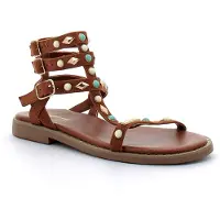 Les tropéziennes Sandalias 'Corika-Ledersandalen' camelo