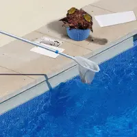 Gistuch Paquete de 20 fundas para skimmer de piscina: protección ideal para filtros, cestos y skimmers. Los filtros de cesta eliminan la suciedad que se acumula en el fondo o en la superficie
