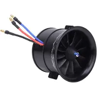 Gistuch Hélice de 70 mm con 12 aspas, compatible con motor de arranque, para accesorios de aviones de control remoto (RC), con KV2300, para baterías de 6S y con 70 canales