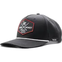 Surf Monkey Gorra deportiva 'Baseballkappe mit Kordel' negro