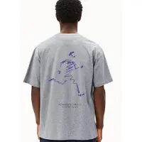 Armedangels - Maarkos Un-Wasted - Camiseta de manga corta size L, gris