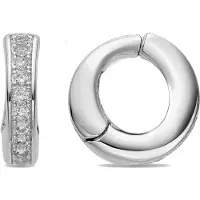 Luxenter Pendientes 'Ortim' plata