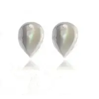 Luxenter Pendientes 'Yedia' blanco perla