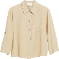 s.Oliver Blouses Beige Talla: 42 | Manga Larga Outlet | Mujer | Marrón