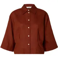 Selected Blusa 'SLFCleo' burdeos
