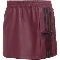 Adidas Originals Falda 'Adibreak' rojo vino / negro