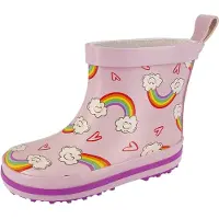 Beck Botas de lluvia 'Regenglück' amarillo / naranja / rosa / rojo
