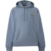 Carhartt WIP Sudadera 'American Script' ópalo / amarillo / rojo