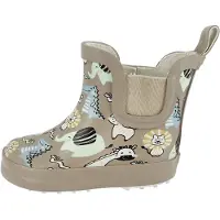 Beck Botas de lluvia 'Afrika' taupe / verde claro / negro / blanco