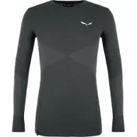 Salewa - Zebru Responsive L/S Tee - Ropa interior merino size XL, gris