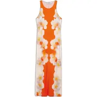 Desigual Vestido amarillo / naranja / blanco