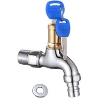 OEM Grifo seguro con mecanismo de cierre, ideal para exteriores, lavabos, baños y apartamentos turísticos