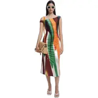 Desigual Vestido '26SWVK17' naranja