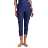 Arena Woswim 3/4 Tight Allover Navy-blue China Multi Talla: 38 | Leotardos Outlet | Mujer | Azul