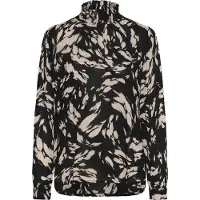 Kaffe Blusa 'Amber' beige / negro
