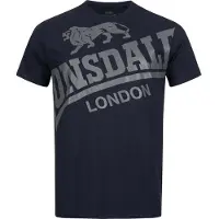 Lonsdale Camiseta 'Watton' marino / gris