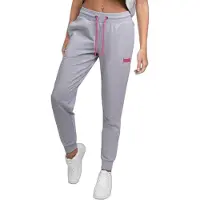 Lonsdale Pantalón deportivo gris / rosa