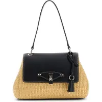 GUESS para mujer. HWWG9753190 Bolso de hombro Maggie beige (OSFA), Casual, Polipropileno, outlet 2026.