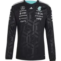 Adidas Camiseta funcional 'MER DR' gris oscuro / esmeralda / negro / blanco