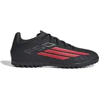 Adidas Zapatillas de fútbol 'F50 CLUB' gris claro / rojo / negro