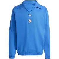 Adidas adidasSudadera de entrenamiento Real Madrid Terrace Icons M Blue Bird / White Hombre
