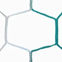 Sporti France Red De Portería Honeycomb 4 Mm 7.50x2.50x2x2 M