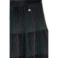 Desigual Falda gris / verde / negro
