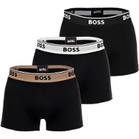 BOSS Calzoncillo boxer 'Power' brocado / negro / blanco