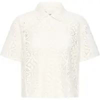 Ichi Blusa 'IHNAIMA' offwhite