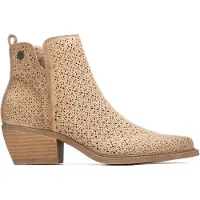 Refresh para mujer. 17504101-BEIGE Botines 175041 beige (38), Marrón, 3 a 5cm, Cremallera, Casual, outlet 2026.