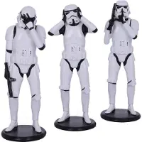 Nemesis Now Figuras Originales 3pack Tres Sabios Stormtroopers Stormtrooper 14 Cm