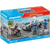 Playmobil Equipo Táctico De Acción Urbana En Acción Set De Construcción 55 Piezas