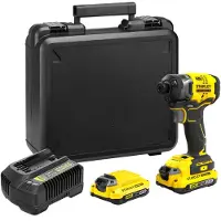 Fatmax Llave de impacto inalámbrica V20 2*2.0ah