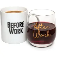 Thumbs Up Conjunto De Regalo Before Work After Work