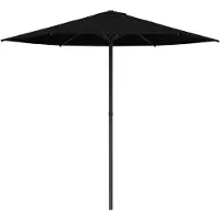 Syfax Sombrilla de jardín 230 x 230 cm Poliéster Rectangular